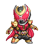 kamen rider kiva (kamen rider and 1 more) drawn by eou