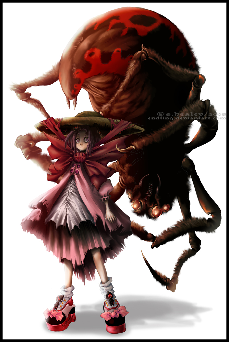 miss muffet (everafter) drawn by shaun_healey