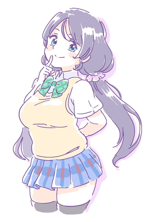 tojo nozomi (love live! and 1 more) drawn by mitsumoto_jouji