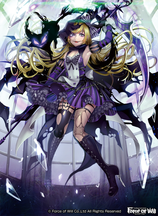 dark alice (force of will) drawn by matsurika_youko