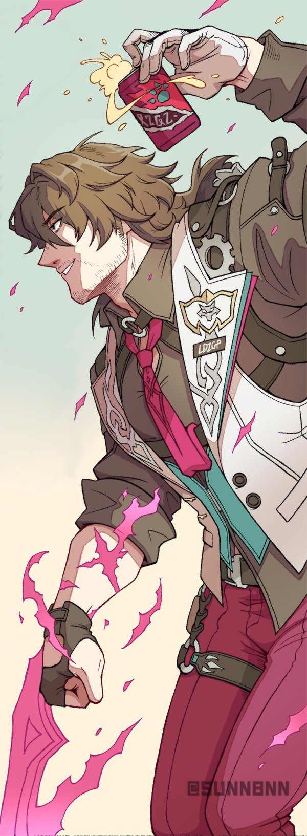 gallagher (honkai and 1 more) drawn by sunnbnn