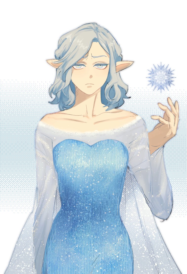 mithrun and elsa (dungeon meshi and 1 more) drawn by pork_rice_party