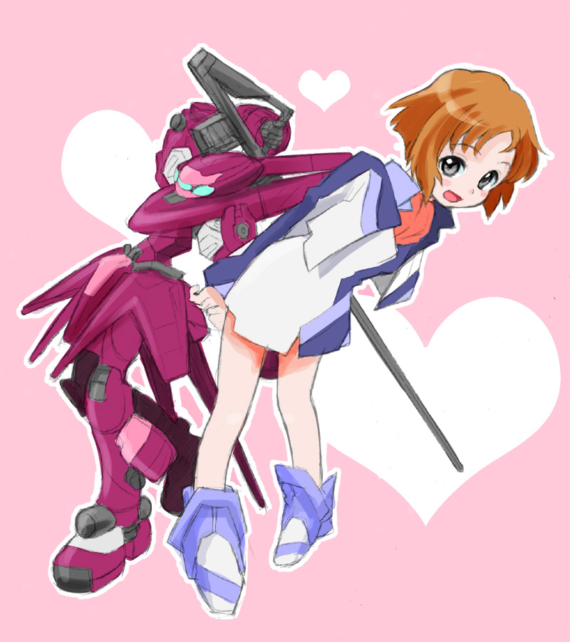 toomi maya and mark sieben (soukyuu no fafner) drawn by sakaki_tsui