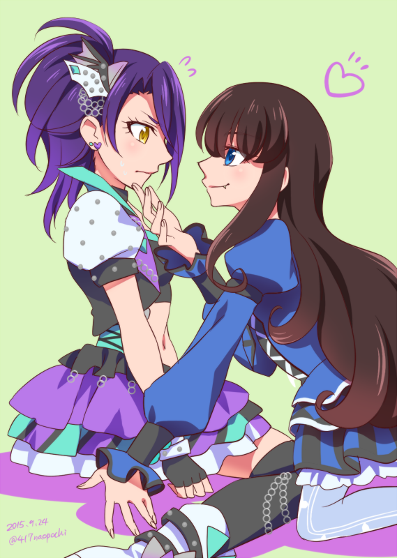 kurosu aroma and toudou shion (idolmaster and 2 more) drawn by 0417nao