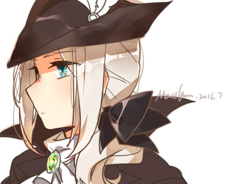 lady maria of the astral clocktower (bloodborne) drawn by maou_skun
