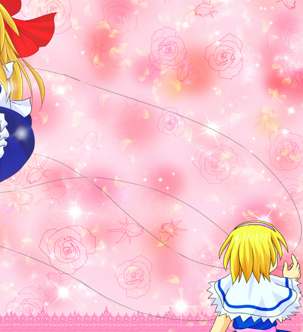 alice margatroid and shanghai doll (touhou) drawn by fuurai_mamuru