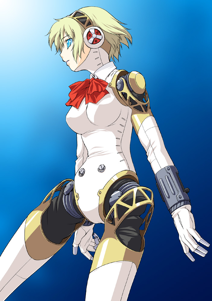aigis (persona and 1 more) drawn by kouda_tomohiro