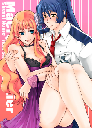 sheryl nome and saotome alto (macross and 1 more)