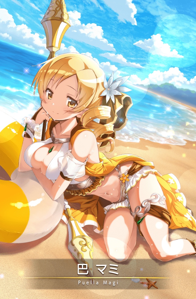 tomoe mami (mahou shoujo madoka magica and 1 more) drawn by sasagi_koushi