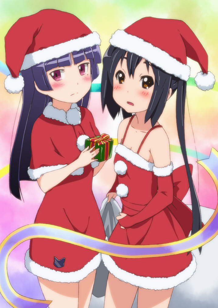 nakano azusa and gokou ruri (k-on! and 1 more) drawn by errant