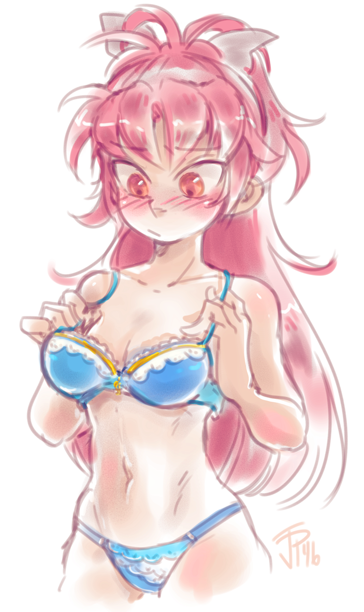 sakura kyoko (mahou shoujo madoka magica) drawn by sparklenaut