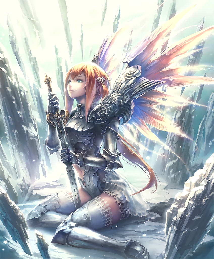 enstatued seraph (shingeki no bahamut and 1 more)