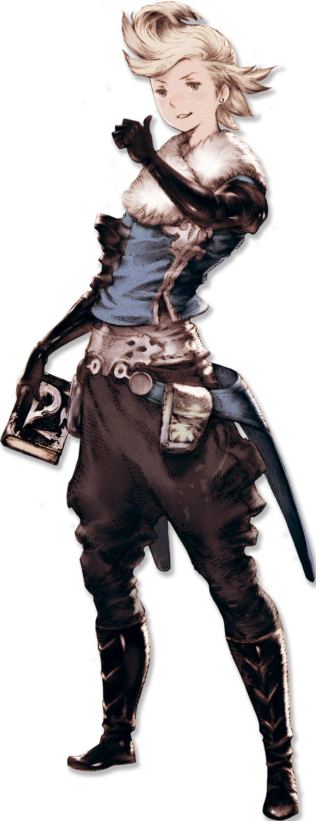 ringabel (bravely default and 1 more) drawn by yoshida_akihiko