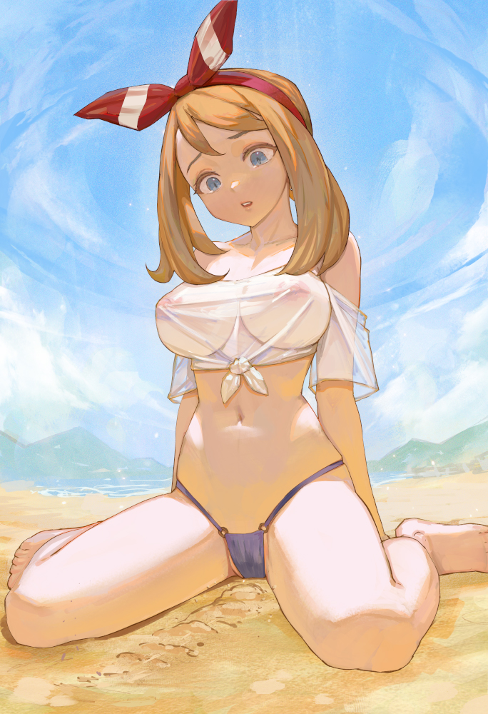 may (pokemon and 1 more) drawn by yugen99
