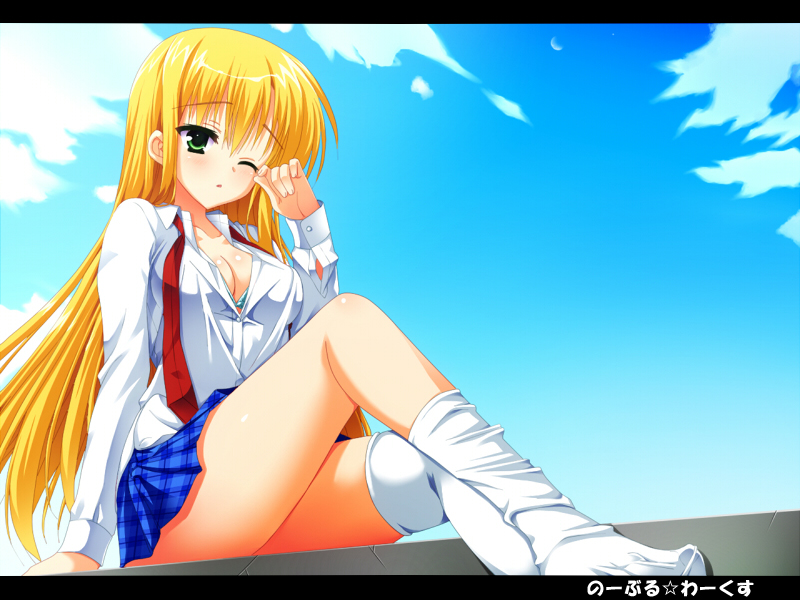 kanemoto akari (noble works) drawn by goma_azarasi and yashiro_sayoi