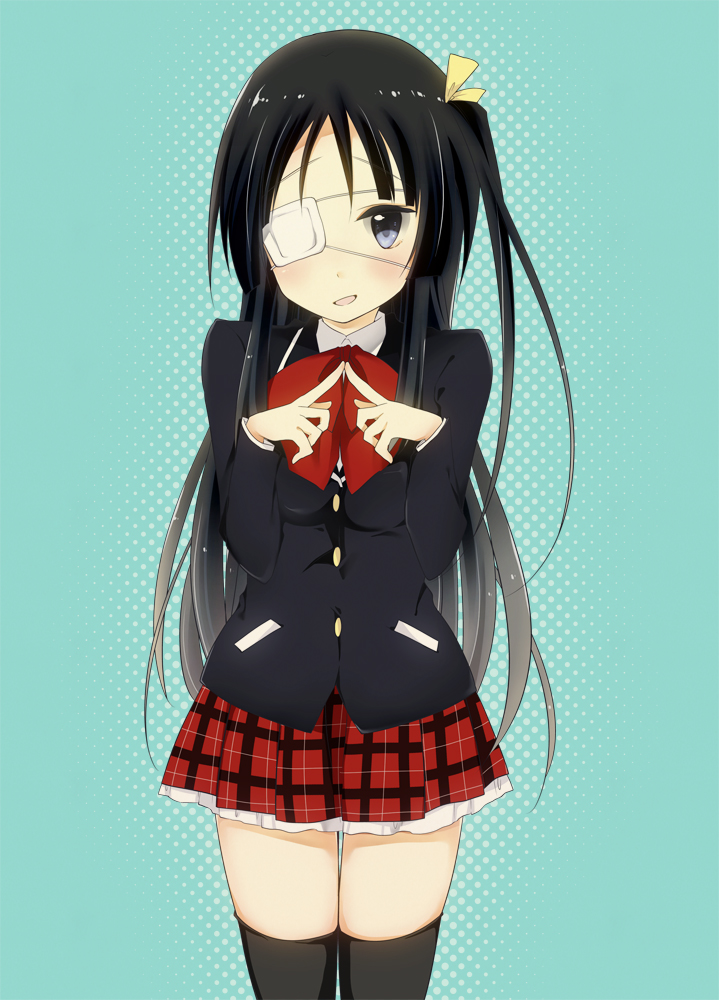 akiyama mio and takanashi rikka (k-on! and 2 more) drawn by aruki