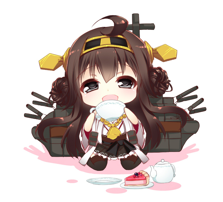 kongou (kantai collection) drawn by yuncha