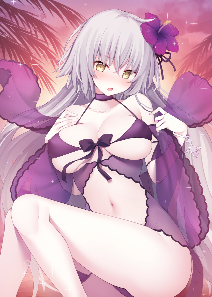 jeanne d'arc alter (fate and 1 more) drawn by miko_(royal_milk)