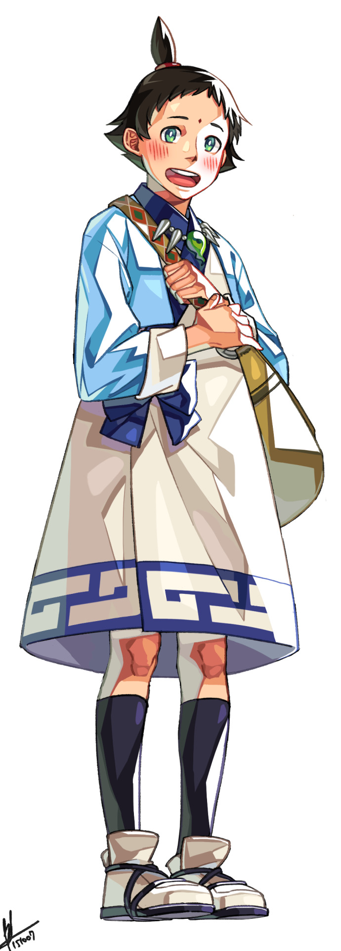 ahlbi ur'gaid (ace attorney and 1 more) drawn by miz_(bannako)