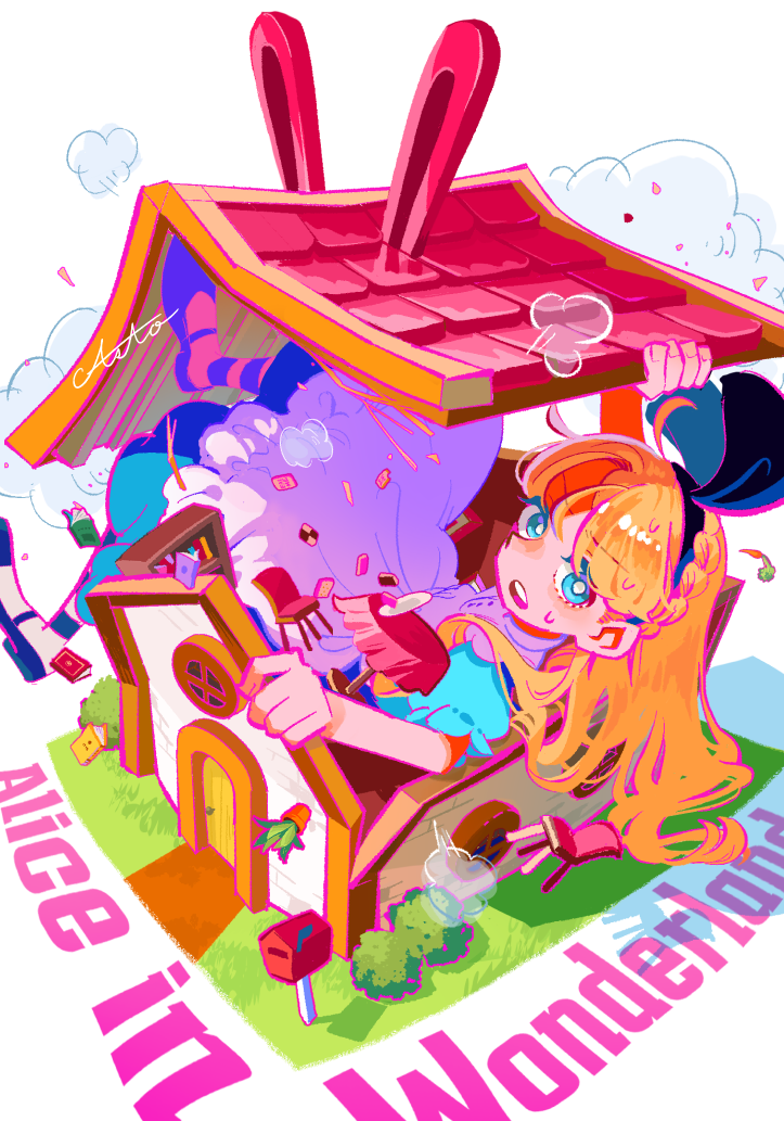 alice (alice's adventures in wonderland) drawn by sawaomi_asao