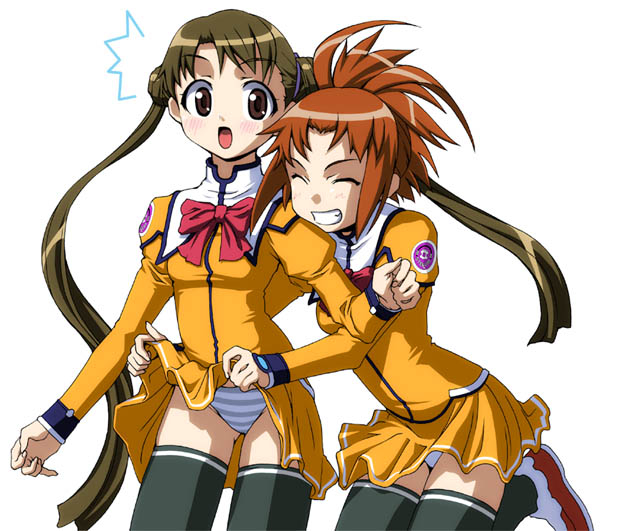katase shima and arisa glennorth (uchuu no stellvia) drawn by soshina_nohito