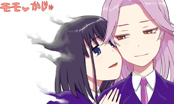touyoko momoko and kajiki yumi (saki) drawn by hijiri_rei