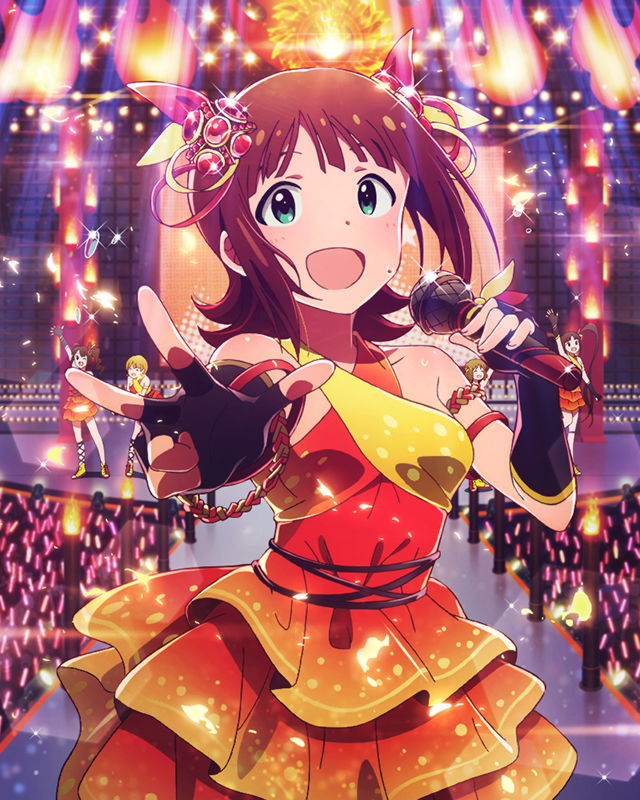 amami haruka, yokoyama nao, satake minako, fukuda noriko, and matsuda arisa (idolmaster and 1 more)