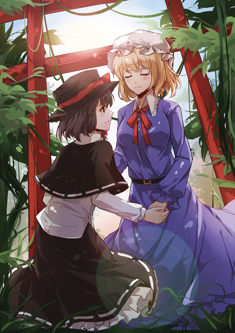 usami renko and maribel hearn (touhou and 1 more) drawn by sindre