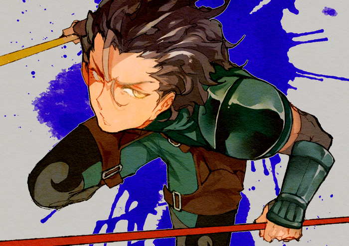diarmuid ua duibhne (fate and 1 more) drawn by sauna_(sauna_d)