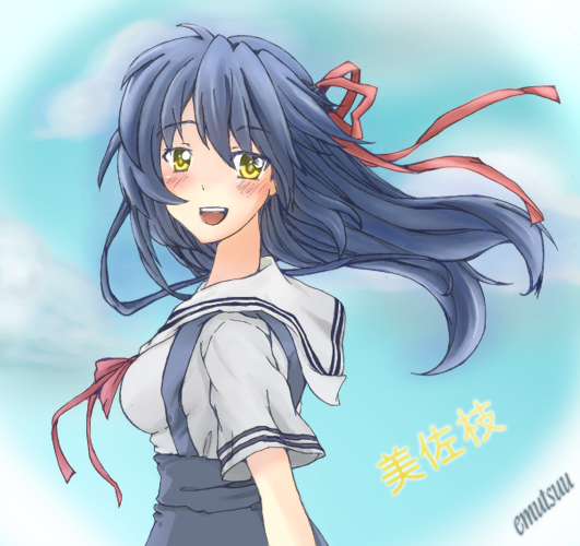 sagara misae (clannad) drawn by feather_and_mint_(artist)