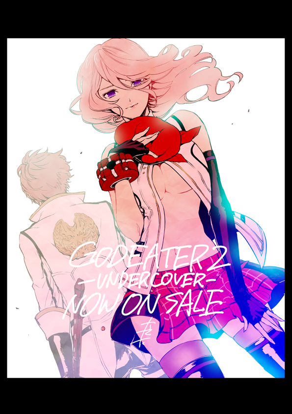 alisa ilinichina amiella, player, and kannagi yuu (god eater and 1 more) drawn by saitou_rokuro