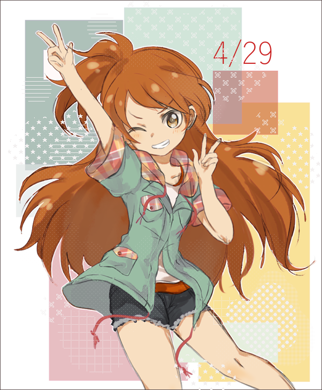 ogami tamaki (idolmaster and 1 more) drawn by kyuu_(zyun193)