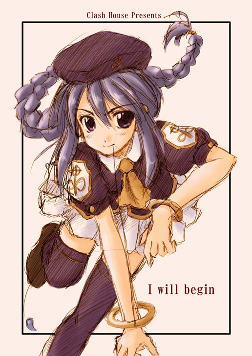 sion eltnam and sion eltnam atlasia (tsukihime and 1 more) drawn by hirasaka_makoto