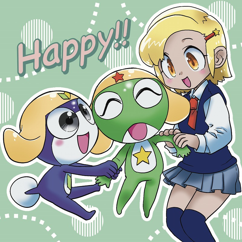 keroro, angol mois, and tamama (keroro gunsou) drawn by piinatsu