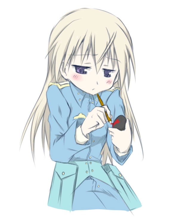 eila ilmatar juutilainen (world witches series and 1 more) drawn by nwon'yo_pasun