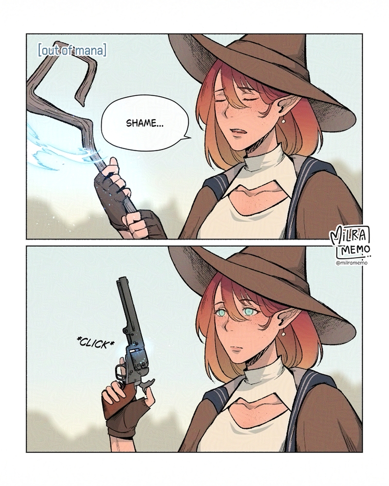 nelyne (original and 1 more) drawn by milramemo