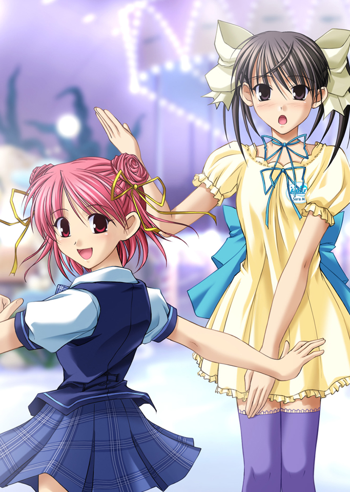 matsunaga sara and yagami coco (ever 17) drawn by takigawa_yuu