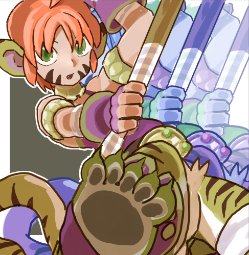 katt (breath of fire and 1 more) drawn by sicky_(pit-bull)