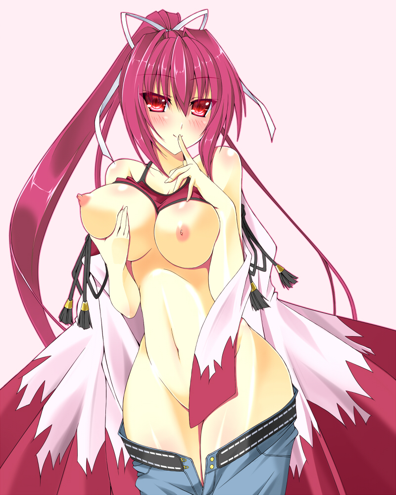 yuzuriha (under night in-birth) drawn by hoshi_(ho4_no)
