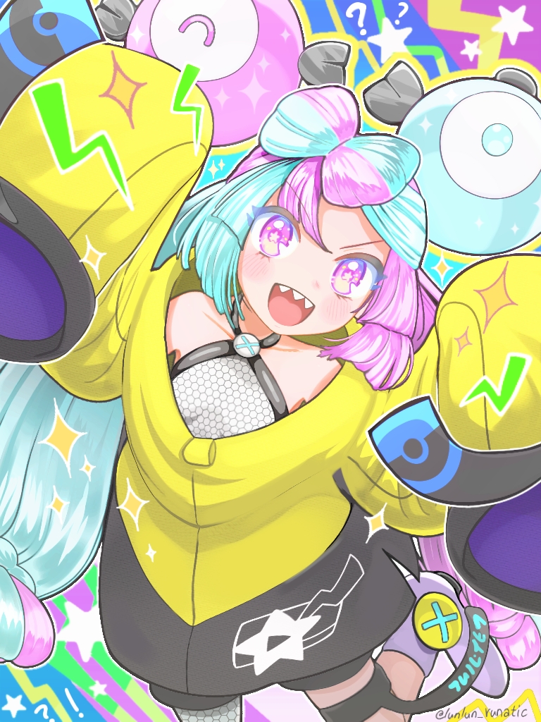 iono (pokemon and 1 more) drawn by runachikku
