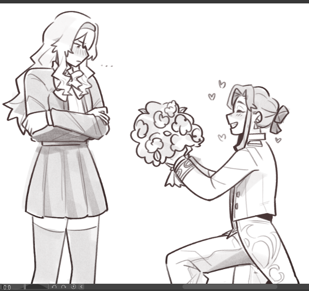 saijou claudine and tendou maya (shoujo kageki revue starlight) drawn by szatiant
