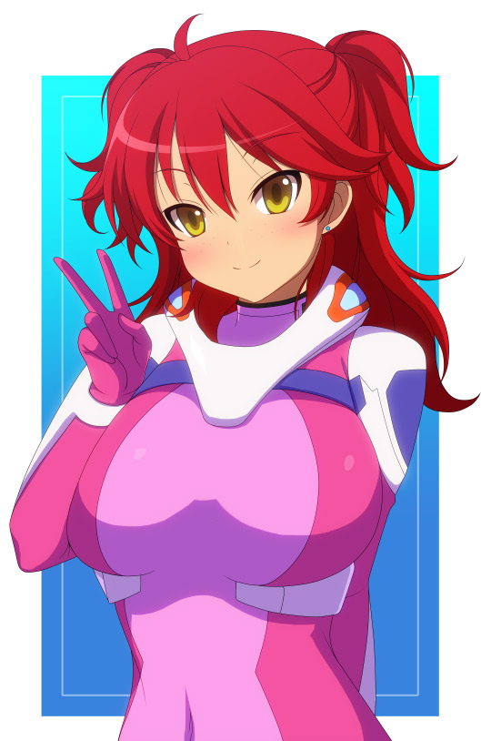 nena trinity (gundam and 1 more) drawn by kyoku_tou
