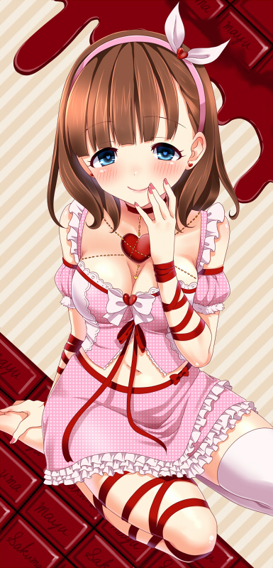 sakuma mayu (idolmaster and 1 more) drawn by tottoto_tomekichi