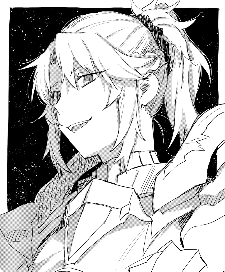 mordred (fate and 1 more) drawn by wani_(mezo)