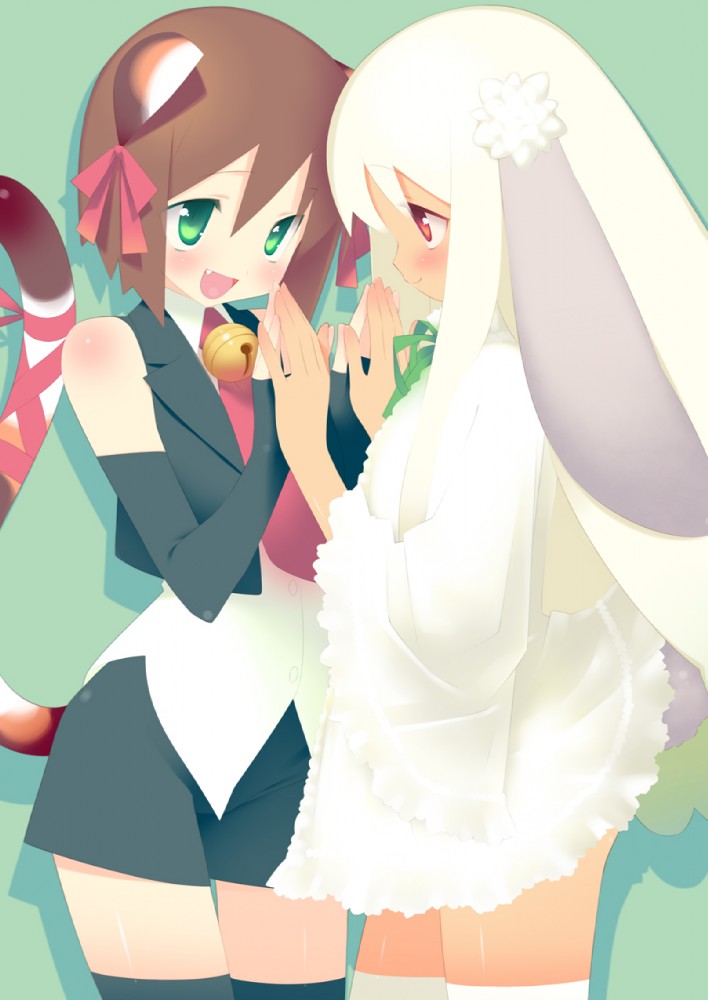 kacchi and rabi (moko moko box) drawn by gayarou