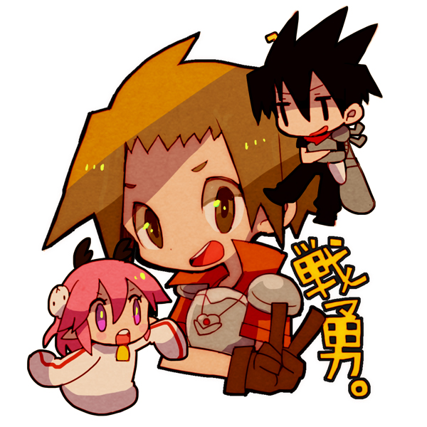 alba, ruki, and ross (sen'yuu.) drawn by 73_(naa)