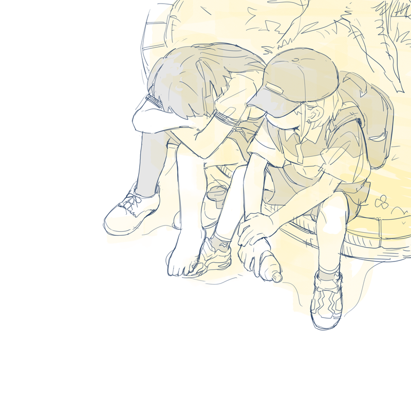mayuzumi fuyuko and serizawa asahi (idolmaster and 1 more) drawn by d.y.x.
