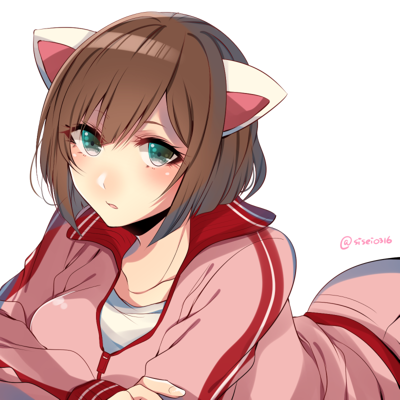 maekawa miku (idolmaster and 1 more) drawn by shisei_(kyuushoku_banchou)