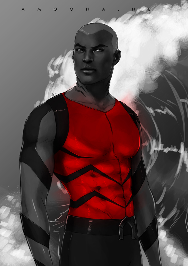 aqualad (dc comics and 1 more) drawn by amoona