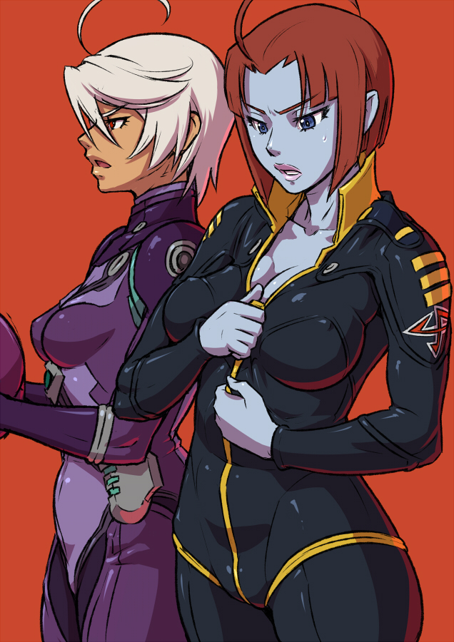 yamamoto akira and melda deitz (uchuu senkan yamato and 1 more) drawn by mikoyan